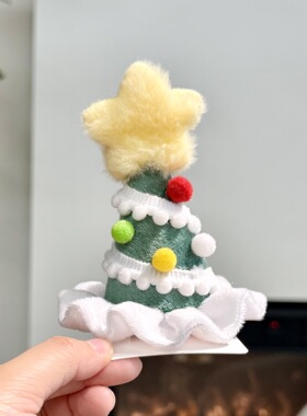 New style Christmas hat hairpin hairband party accessory发箍