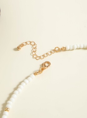 Pearl shell pendant beach style collar chain for ladies跨境