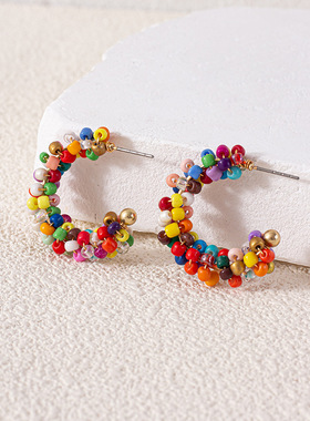 Cross-border new Bohemian fringed ear cuff ladies' accessory