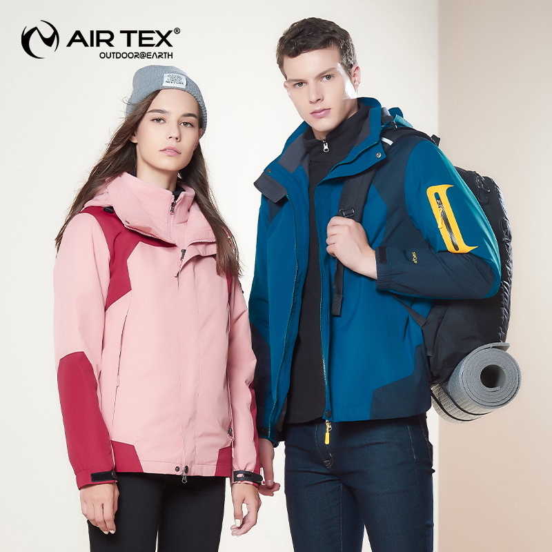 户外加绒冲锋衣男女潮牌韩国可拆卸三合一两件套秋冬季登山服外套 户外加绒冲锋衣男女潮牌韩国可拆卸三合一两件套秋冬季登山服外套