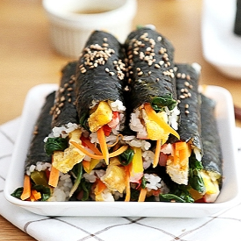 朴小样寿司专用海苔 寿司材料食材全套家用出口级条斑紫菜海苔片