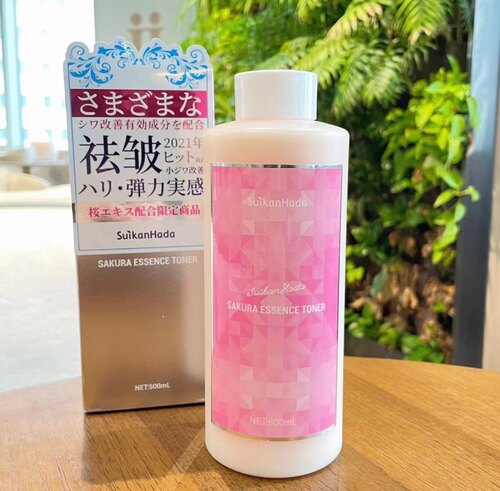 SUIKAN HADA/水感肌酵母樱花水化妆水抗皱嫩肤还原肌活力保湿 - 图2