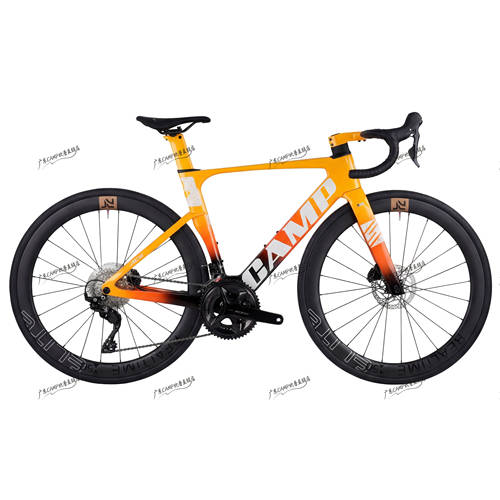 Camp坎普26新款ACE7000pro 105油碟全内走线破风碳纤维公路车碳轮 - 图1