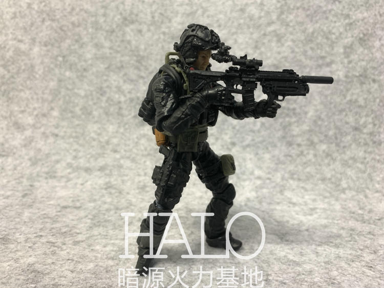 适用3.75寸兵人酸雨 BBI GIJOE特种部队 暗源1:18军事配件武器包 - 图2