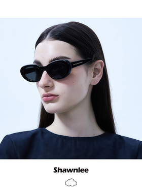 Shawnlee椭圆板材墨镜