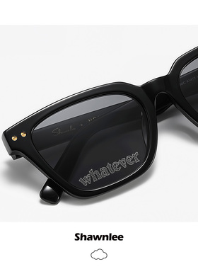 Shawnlee酷潮方框墨镜太阳镜男