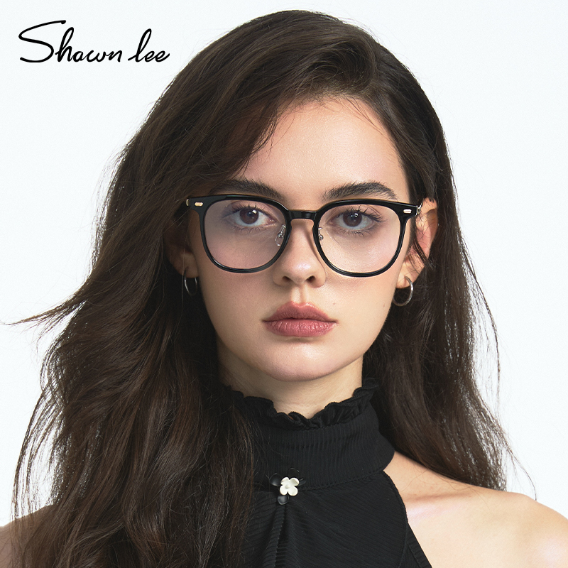 【胡可推荐】MJ Shawn超轻素颜神器显白眼镜女防蓝光眼镜框近视
