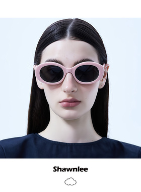 Shawnlee甜美风蔷薇粉色墨镜女