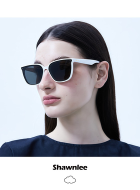 SHAWNLEE防晒方框墨镜