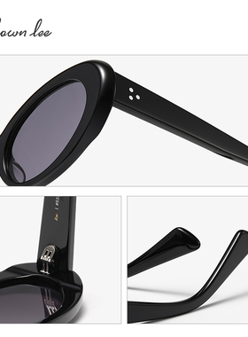 Shawnlee椭圆板材墨镜