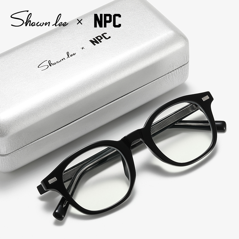 Shawnlee X NPC联名款小方框镜架女可配度数镜框近视眼镜女防蓝光