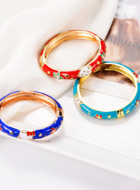 北京景泰蓝手镯开口饰品礼物