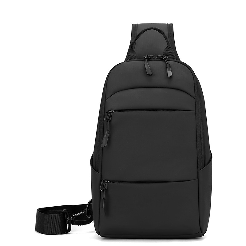 新款胸包男多功能斜挎包男士单肩包大容量胸前水杯包出行潮流背包,淘宝优惠券,粉丝福利购,淘宝优惠卷