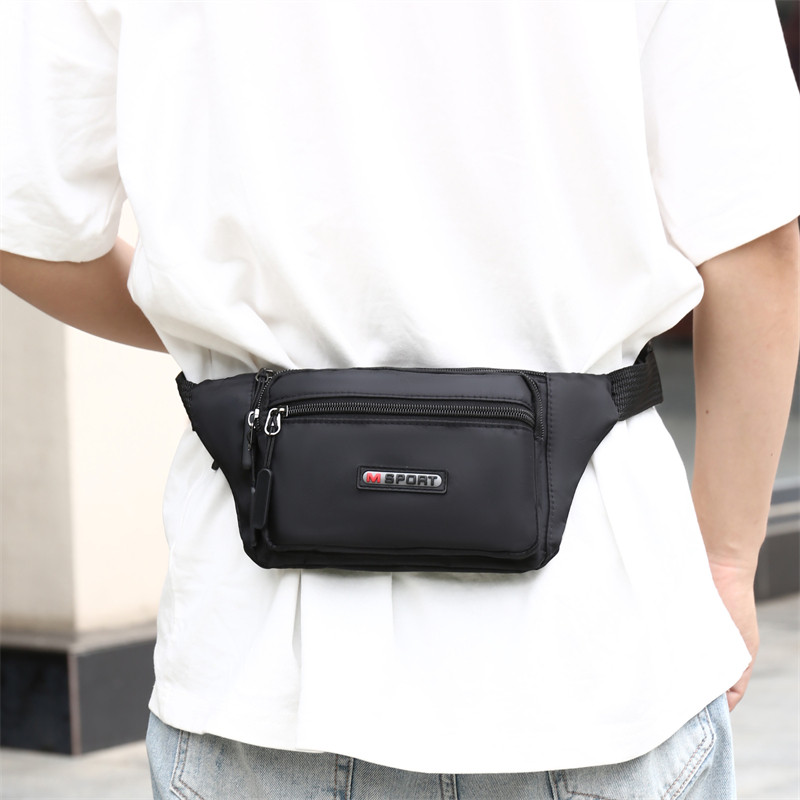 Waterproof large-capacity multifunctional outdoor crossbody waist bag