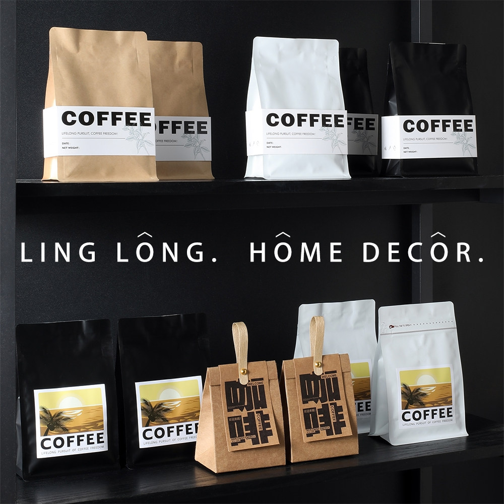 咖啡豆咖啡袋主题软装摆件搭配样板房餐边柜售楼部水吧区饰品组合,淘宝优惠券,粉丝福利购,淘宝优惠卷