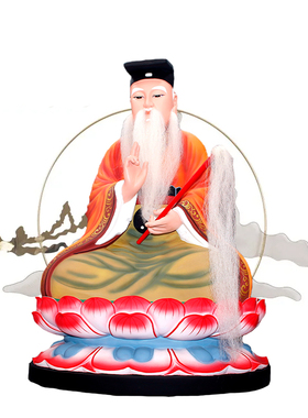 大型摆件木雕六壬仙师像家用摆件