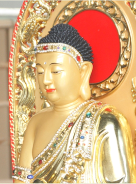 现货家用释迦佛玉面佛大日如来佛护法神居家家用树脂佛像摆件