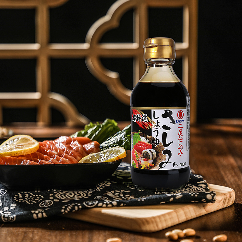 日本原装进口东字刺身酱油200ml日式料理海鲜生鱼片豆捞寿司酱油 - 图3