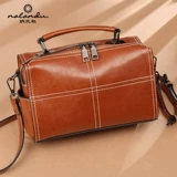 纳兰杜 Сумка через плечо, подушка на одно плечо, коллекция 2022, из натуральной кожи, премиум класс, 2023