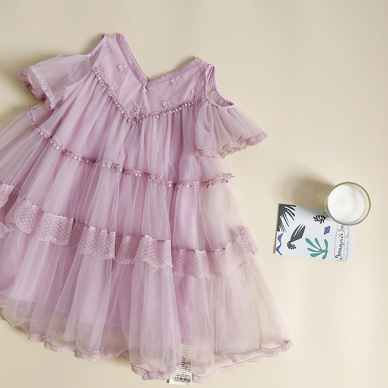 2020年夏季新款女童韩版童装公主裙 pokoto连衣裙