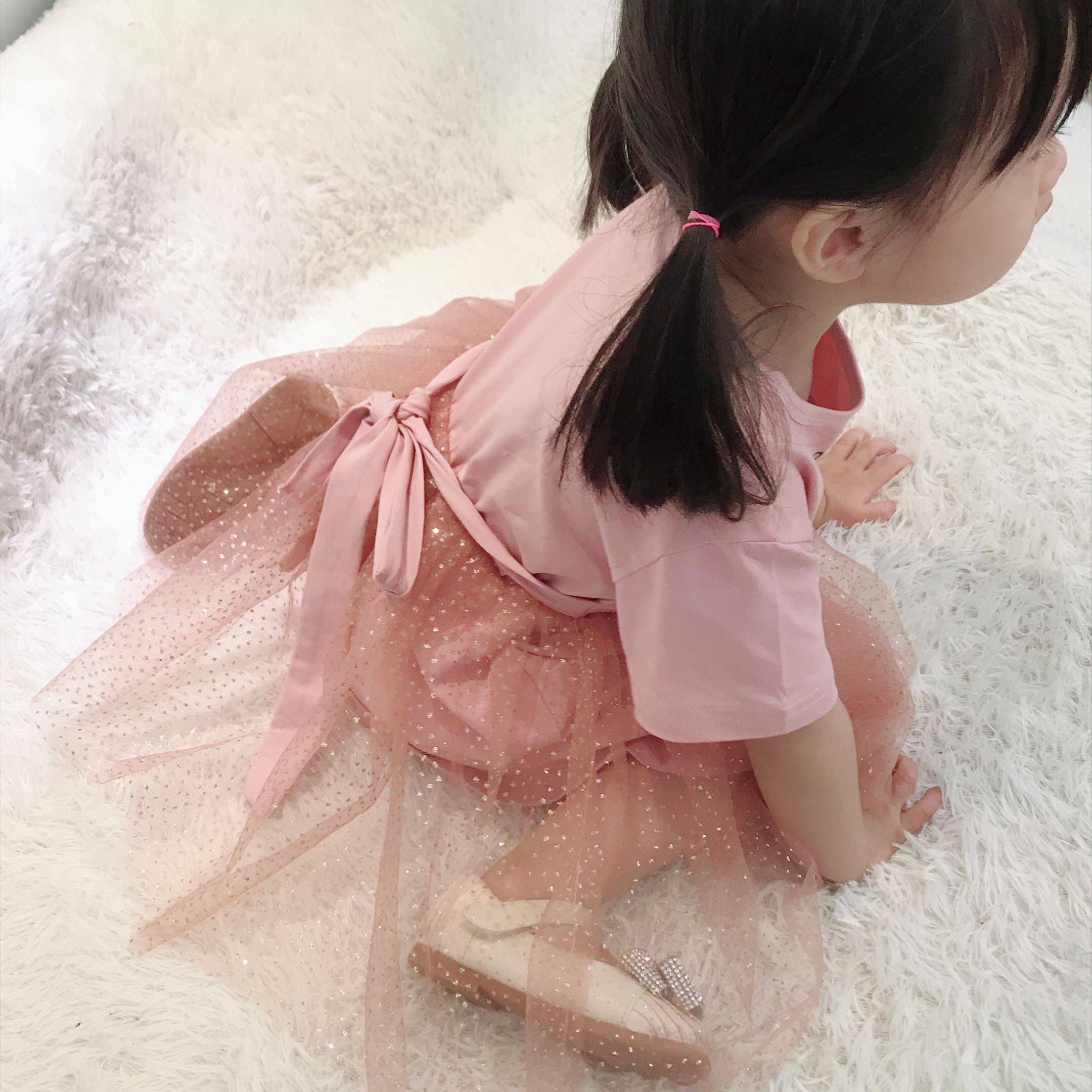 女宝宝洋气1夏装2小童3 4公主裙 pokoto连衣裙