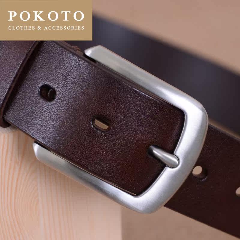 轻奢品牌手工定制皮带进口马缰革 pokoto腰带/皮带/腰链