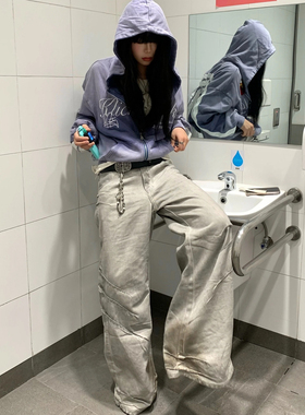 2026新款美式复古手工金属cleanfit裤链配饰嘻哈小众个性男女腰链