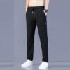 2026 Summer Men's Thin Quick-Drying Casual Pants Loose Large Size Straight Pants Stretch Durable Sports Pants