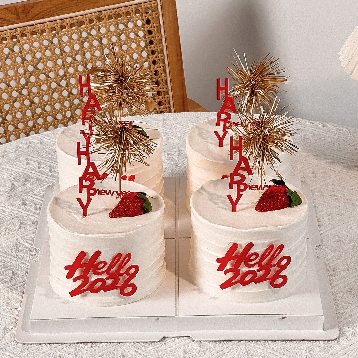 2026新年星星装饰蛋糕装饰摆件插件网红韩式哑光雨丝蛋糕插件,淘宝优惠券,粉丝福利购,淘宝优惠卷