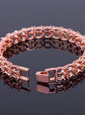 伯利尔女S925手链空托