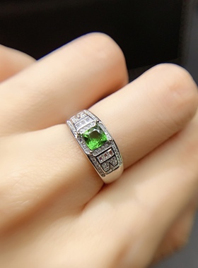 伯利尔女S925戒指空托