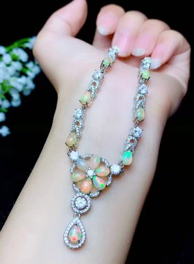 伯利尔S925女项链空托