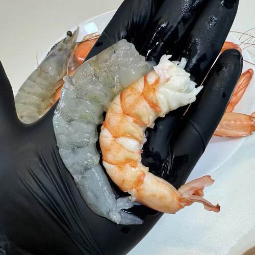 手工现剥原浆鲜虾仁开背去虾线无残留无添加无科技虾滑水饺餐厅用 - 图3