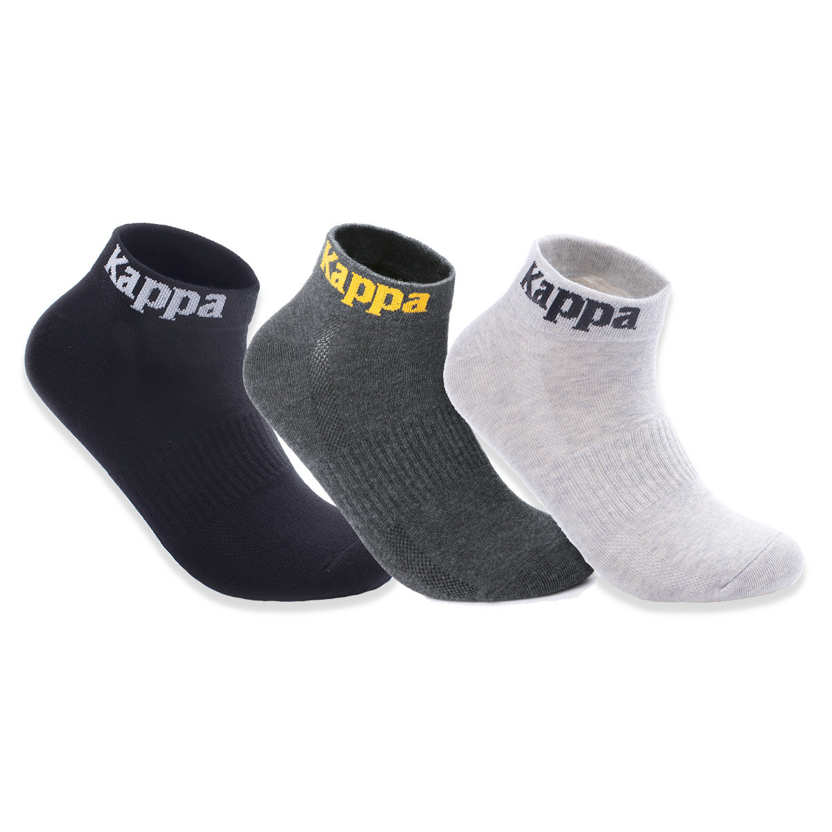 kappa春秋篮球袜足球跑步纯色男袜 kappa内衣短袜/打底袜/丝袜/美腿袜