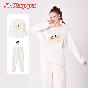 Kappa米粒绒家居服情侣套装