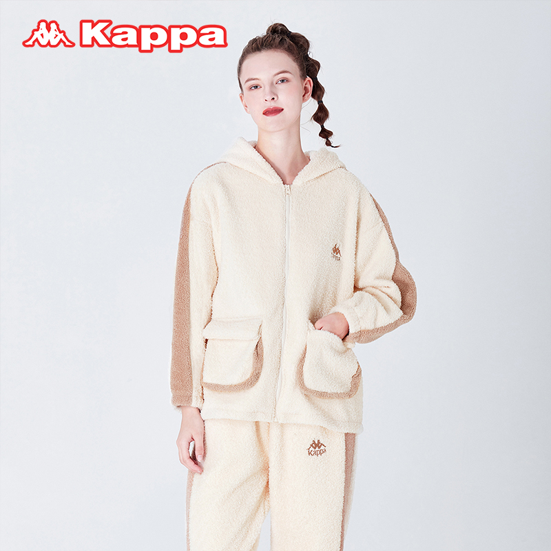 Kappa 双面绒加厚 女式家居服套装 天猫优惠券折后￥89包邮（￥189-100）多色可选