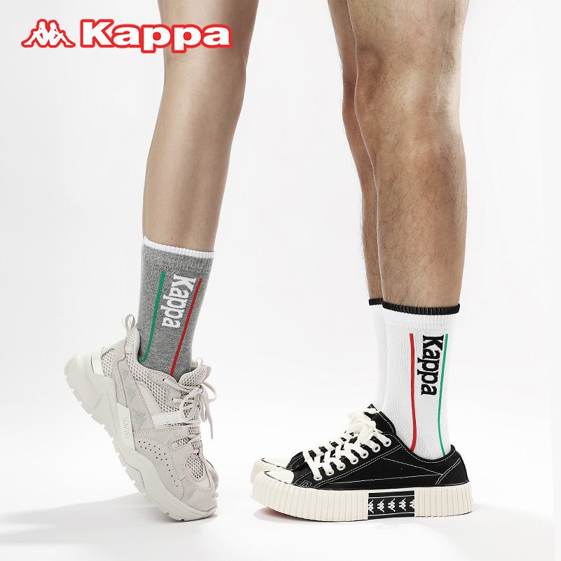 kappa男女ins潮流街头情侣袜子 kappa内衣短袜/打底袜/丝袜/美腿袜