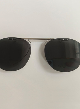 板材框翻盖挂片偏光防紫外线太阳夹片灰色茶色GM套镜墨镜上翻夹片