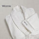 Westin Five-star Hotel Tianmeng Bathrobe Absorbent Yukata Cotton Cut Velvet Couple Sleeping Gown