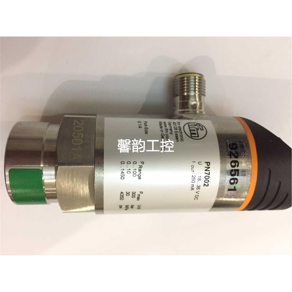 全新易福门PN7002压力传感器 原装现货PN-100-SBR14-QFRKG/US议价 - 图1