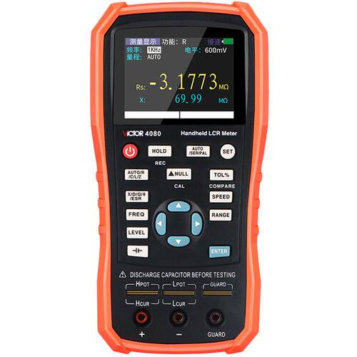 胜利手持LCR数字电桥VC4080高精度测量电阻电容电感表测试仪4082 - 图3