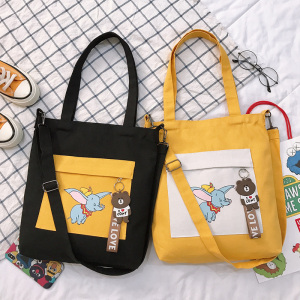 百搭ins韩版简约帆布包