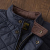 American retro Ami khaki spring and autumn outdoor multi-pocket outer wear quilted cotton workwear stand-up collar vest vest for men