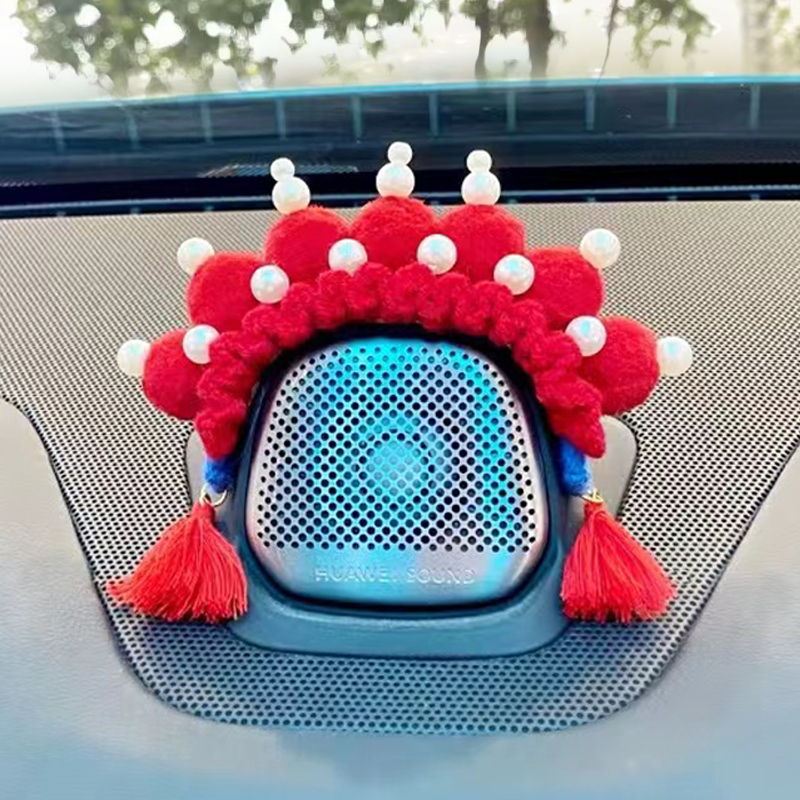 新问界M5M7M8M9音响帽子智界S7r7享界S9尚界H5车内装饰品一鹿平安 - 图0