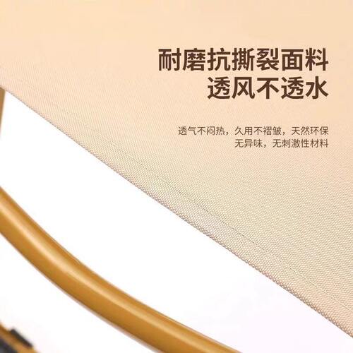 户外野营克米特椅子折叠便携沙滩椅钓鱼凳子野餐露营一桌四椅套装 - 图1