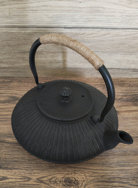 铸铁壶样板间茶具生铁摆件新中式
