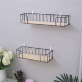 Бесплатные удары туалетные стены на стене гостиной, кухня железная перегородка декоративная рама стена подвесная полка книжных полков