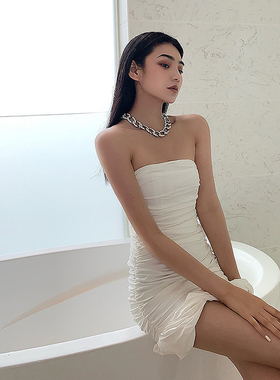 夸张欧美夸张冷淡风钻石项链女