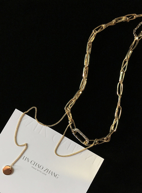 网红同款欧美时尚休闲缠绕女项链
