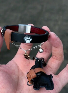 【7柒seven】时尚可爱猫爪手链甜酷气质洛丽塔礼物新款手饰